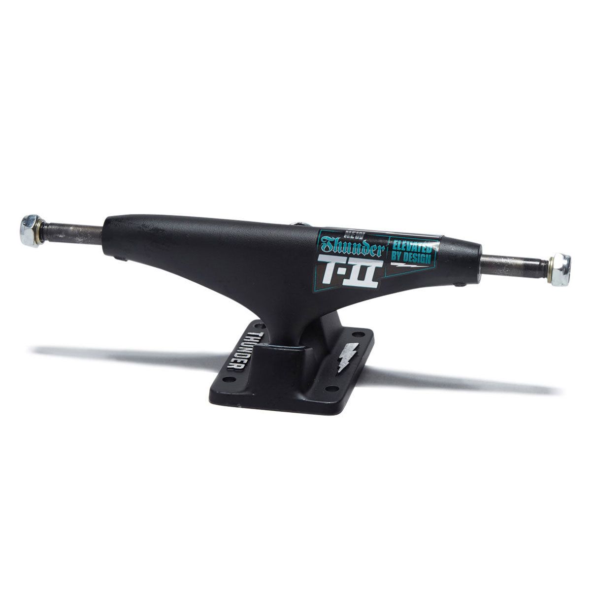 Thunder T-II Team Skateboard Trucks - Matte Black - 149mm image 1