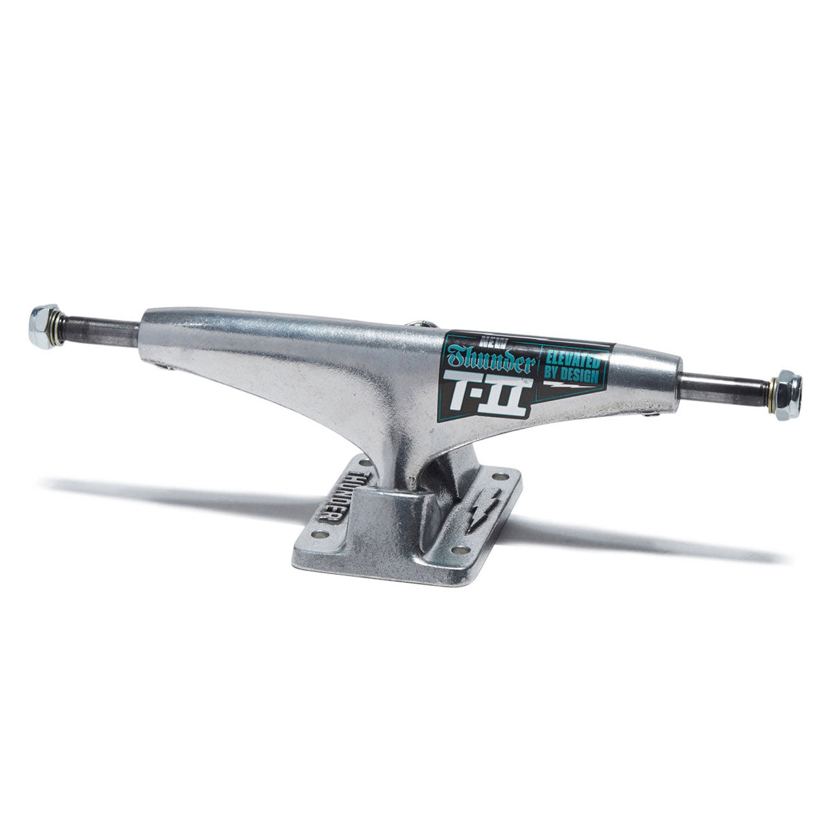 Thunder T-II Skateboard Trucks - Polished - 151mm image 1