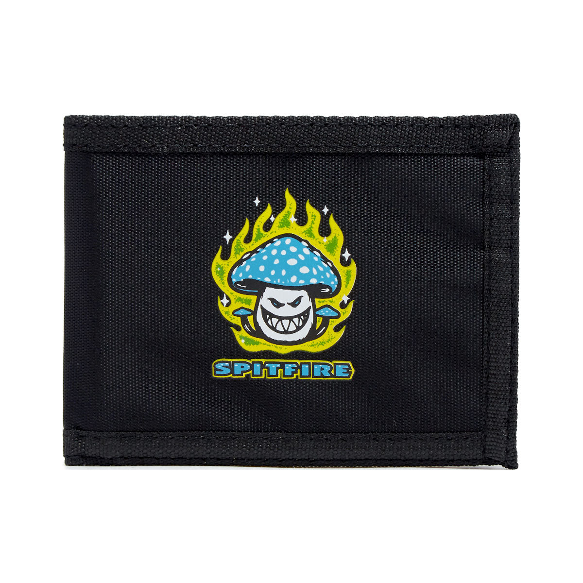 Spitfire Mushroom Bighead Bi-Fold Wallet - Black/Yellow image 1