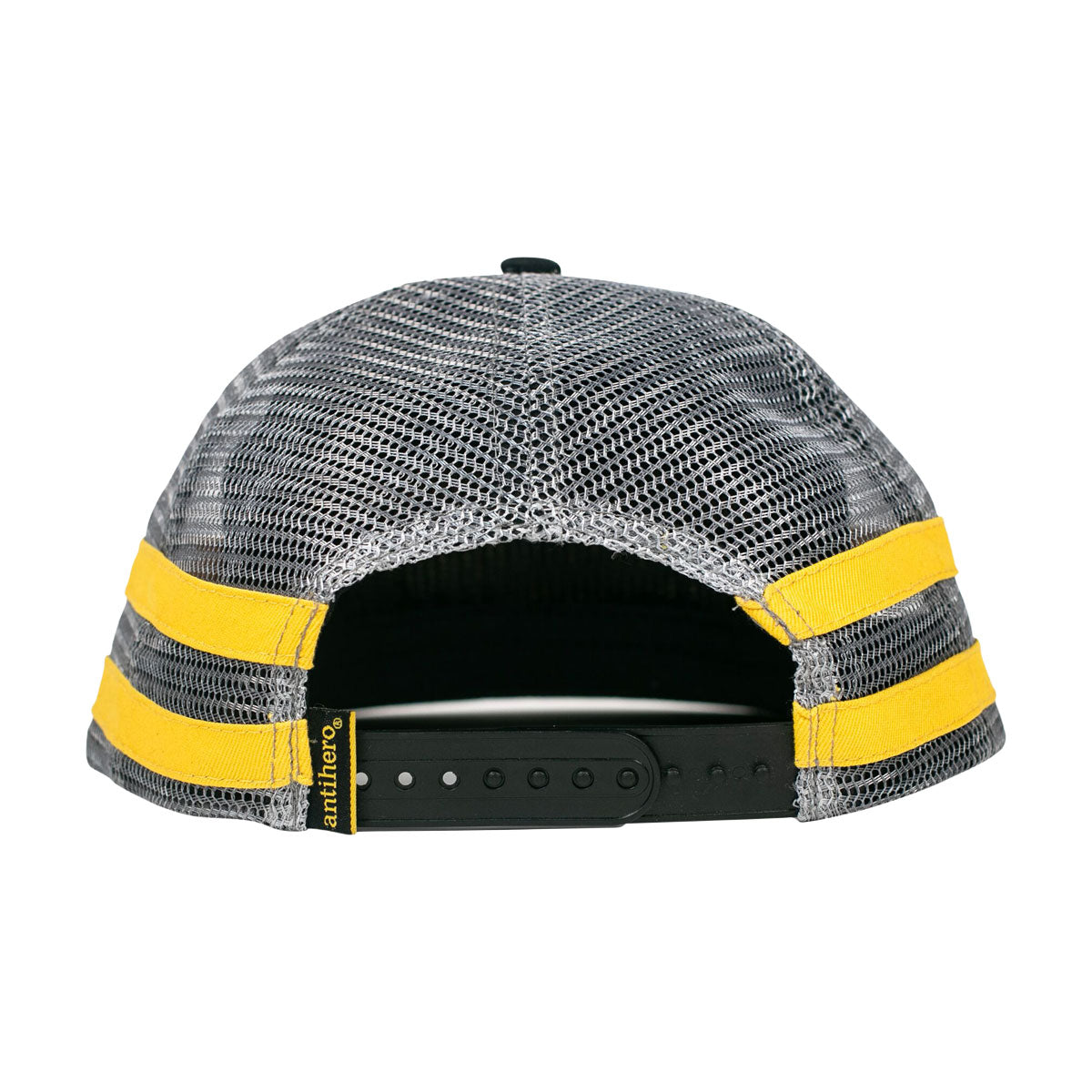 Anti-Hero Basic Eagle Hat - Black/Charcoal/Yellow image 2