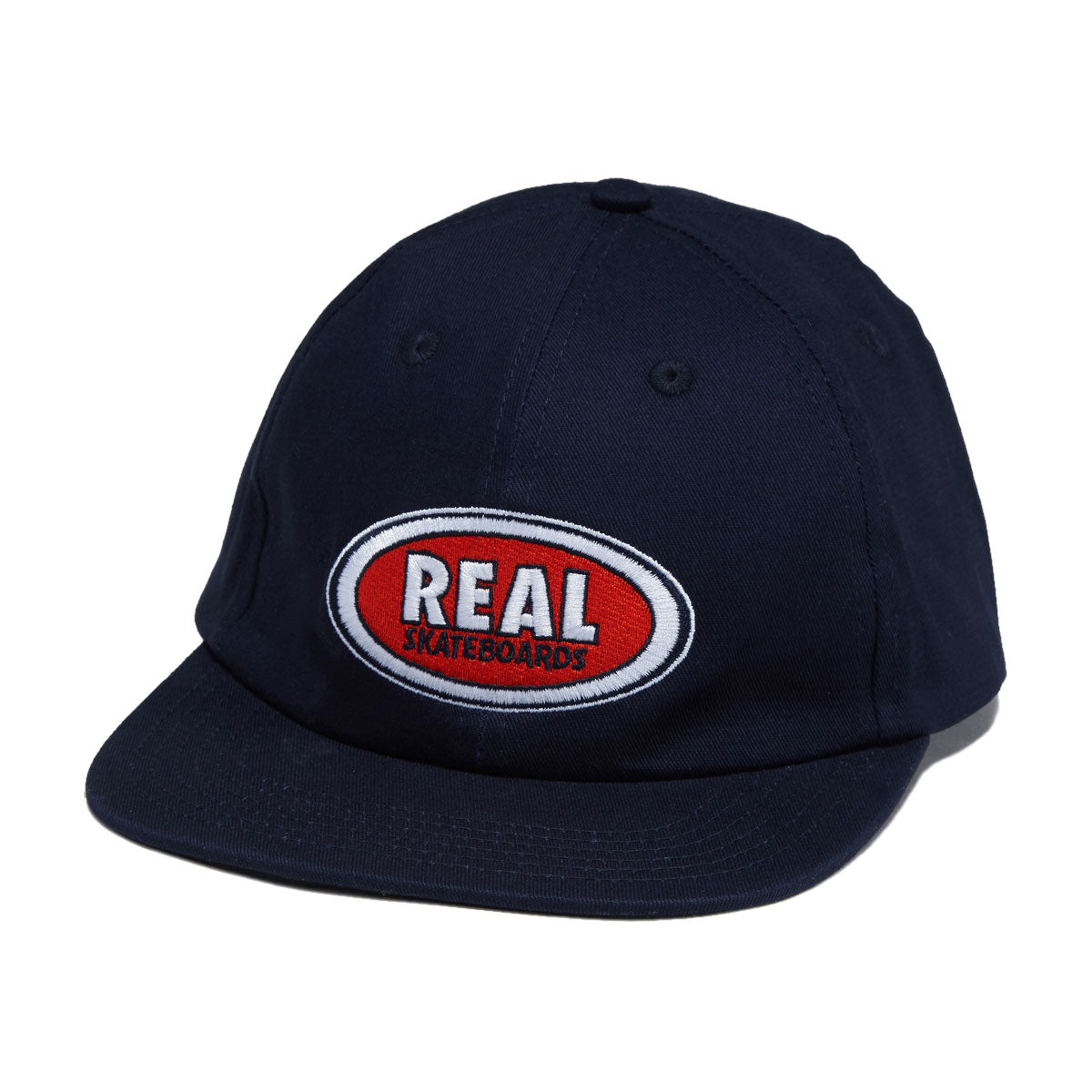 Real Oval Emb Hat - Navy/Red/White image 1