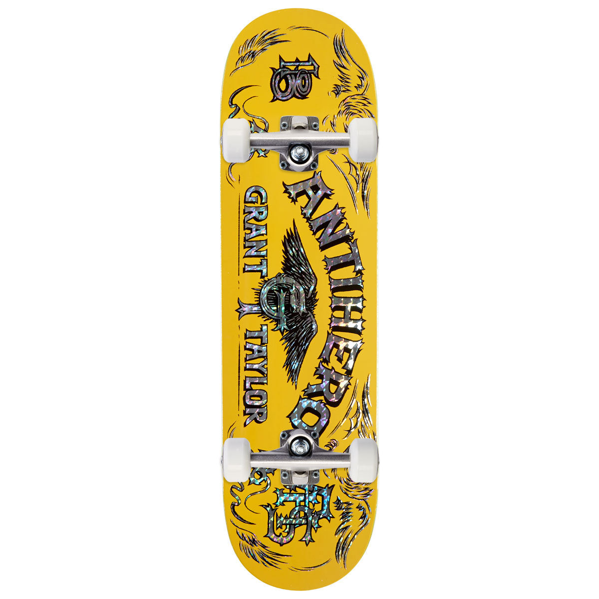 Anti-Hero Taylor Customs Skateboard Complete - Yellow - 8.50