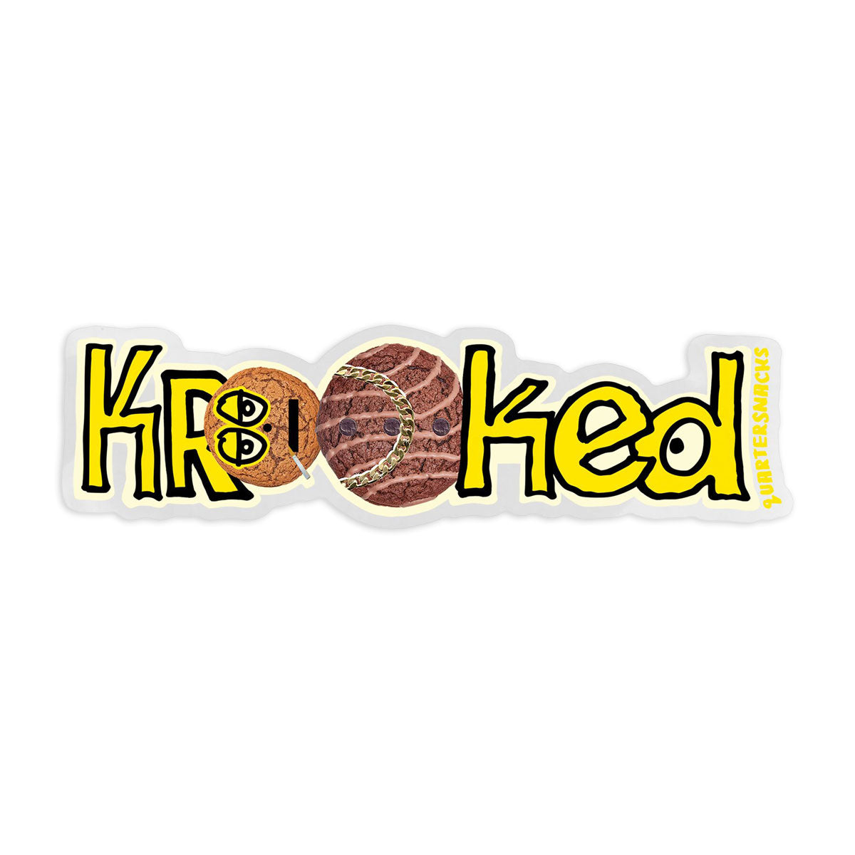 Krooked x Quartersnacks Sticker image 1