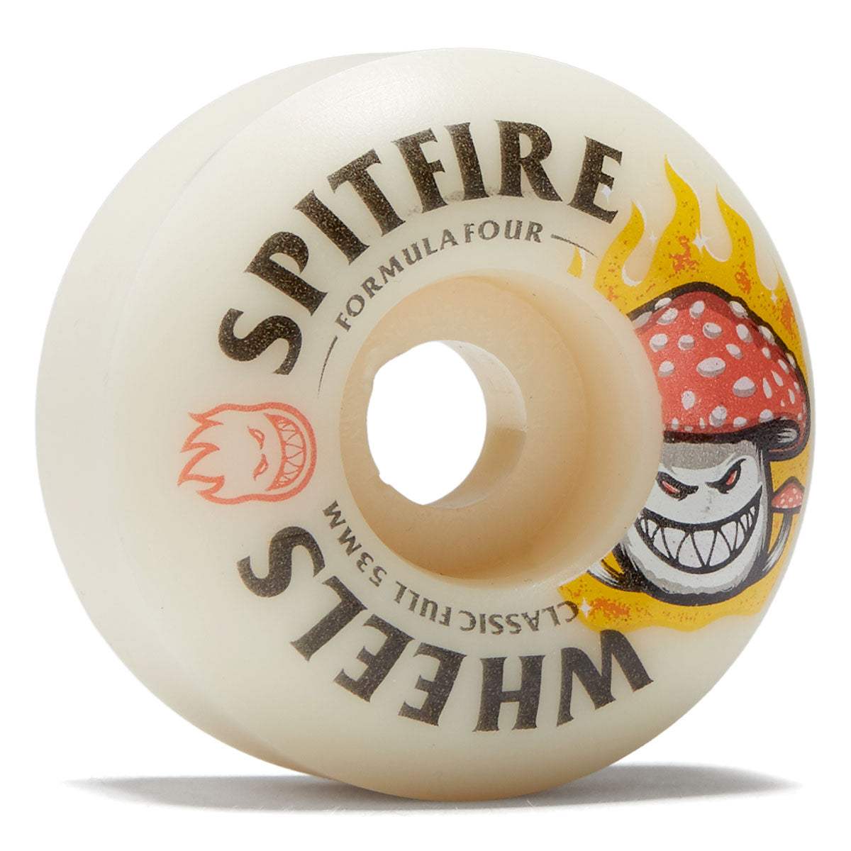 Spitfire F4 99 Shroom Bighead Classic Full Skateboard Wheels - Natural - 53mm image 1