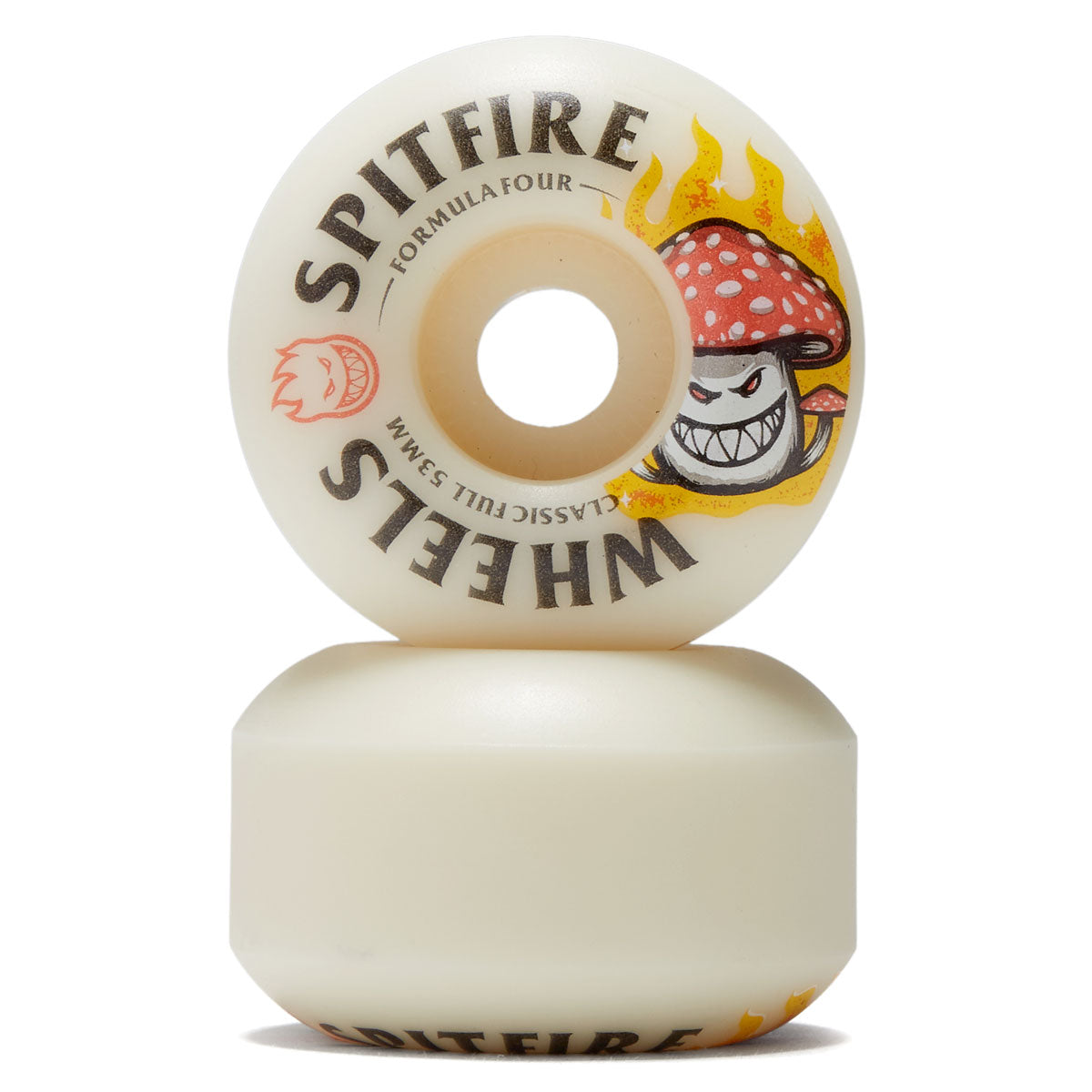 Spitfire F4 99 Shroom Bighead Classic Full Skateboard Wheels - Natural - 53mm image 2