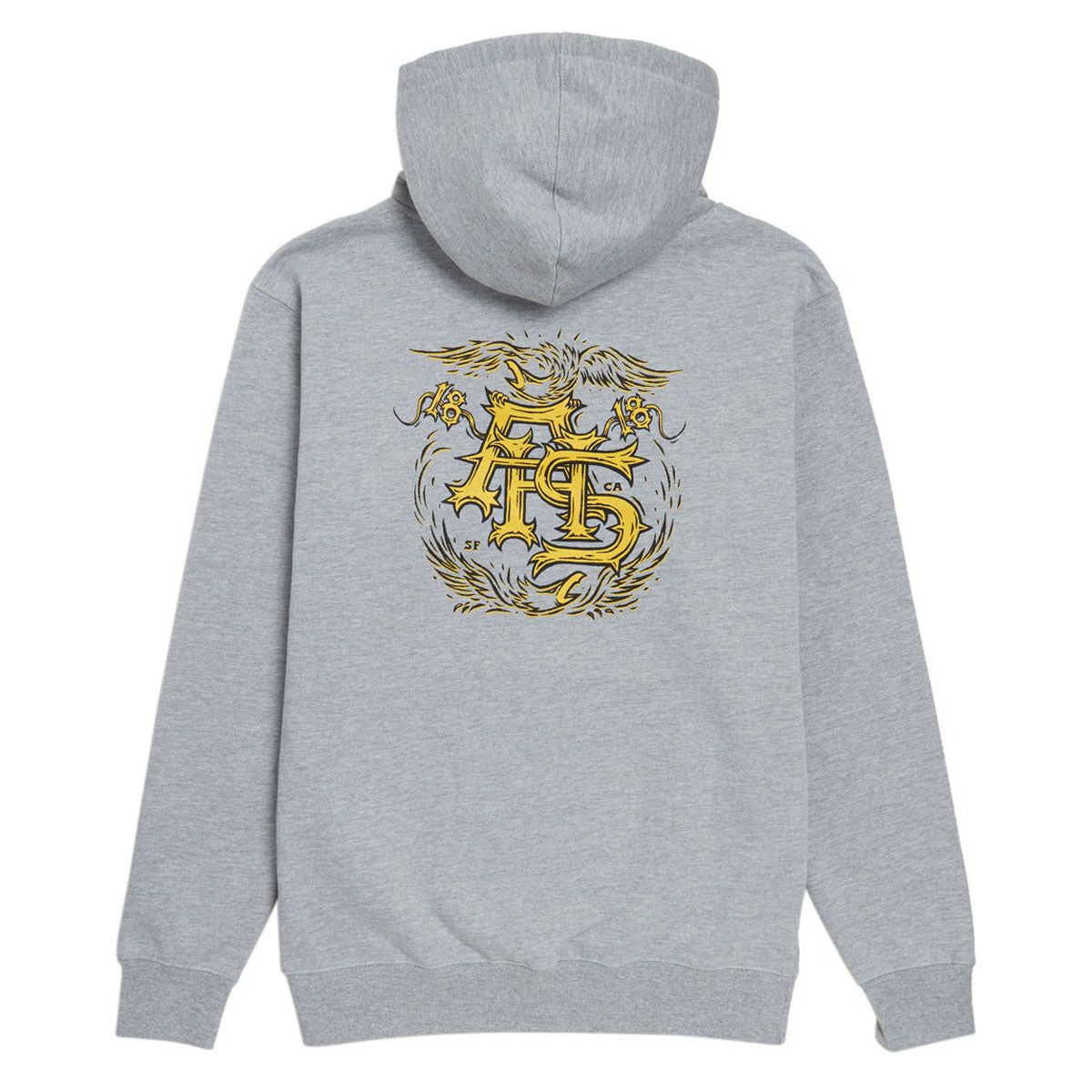 Anti-Hero Customs Hoodie - Heather Grey image 1