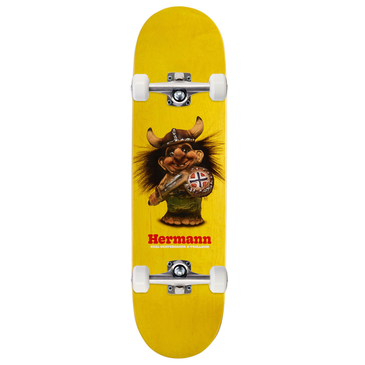 Real Hermann Trolldom Skateboard Complete - 8.50