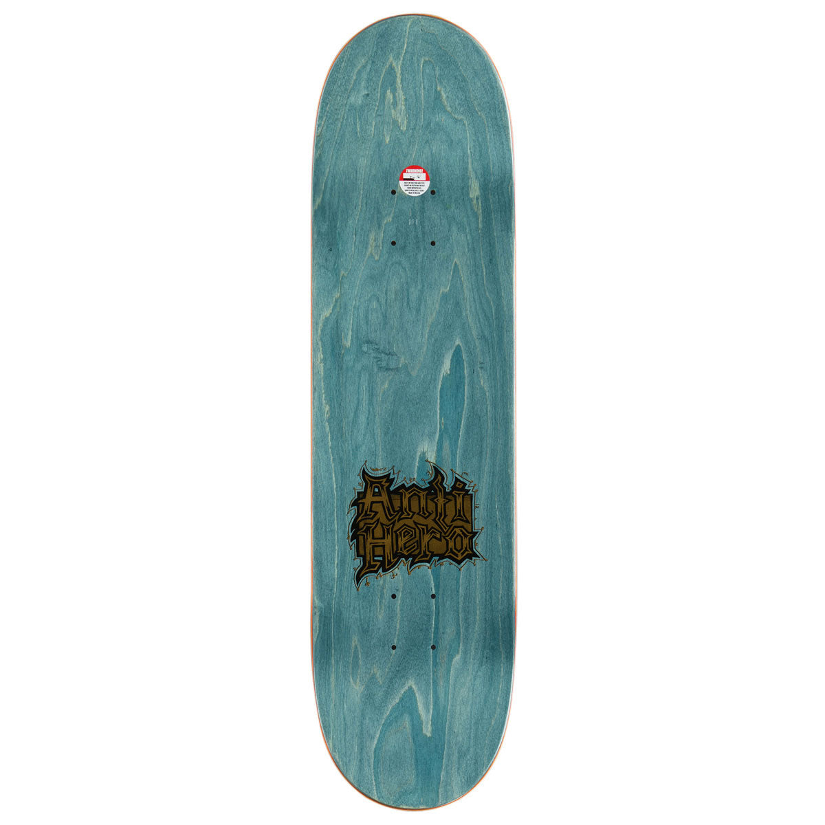 Anti-Hero Grant Medieval Skateboard Deck - Brown - 8.38