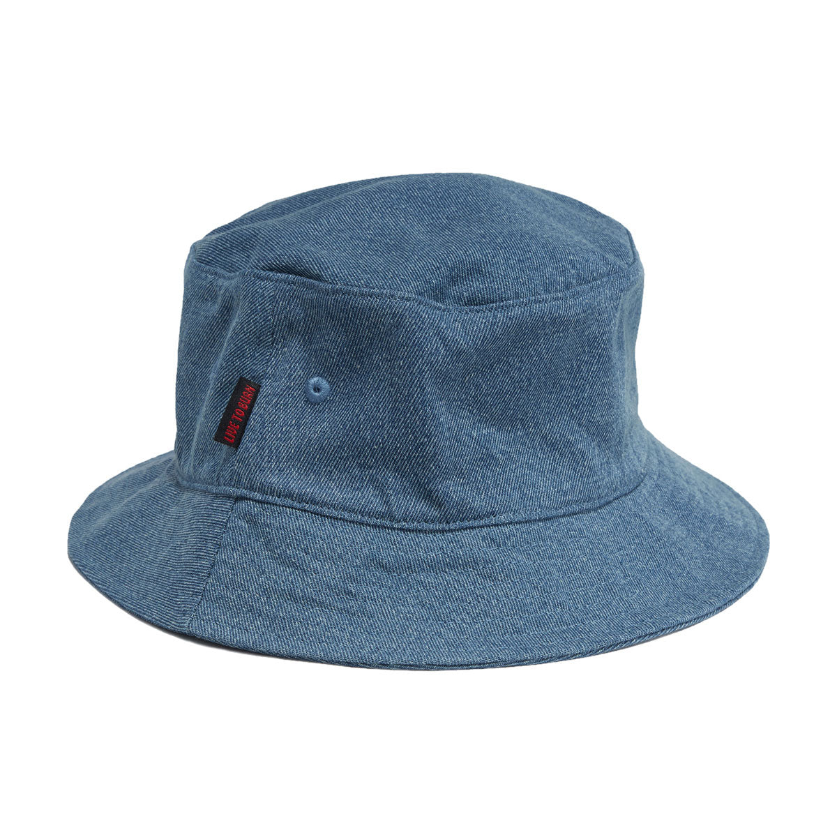 Spitfire Mushroom Bighead Bucket Hat - Washed Denim image 2