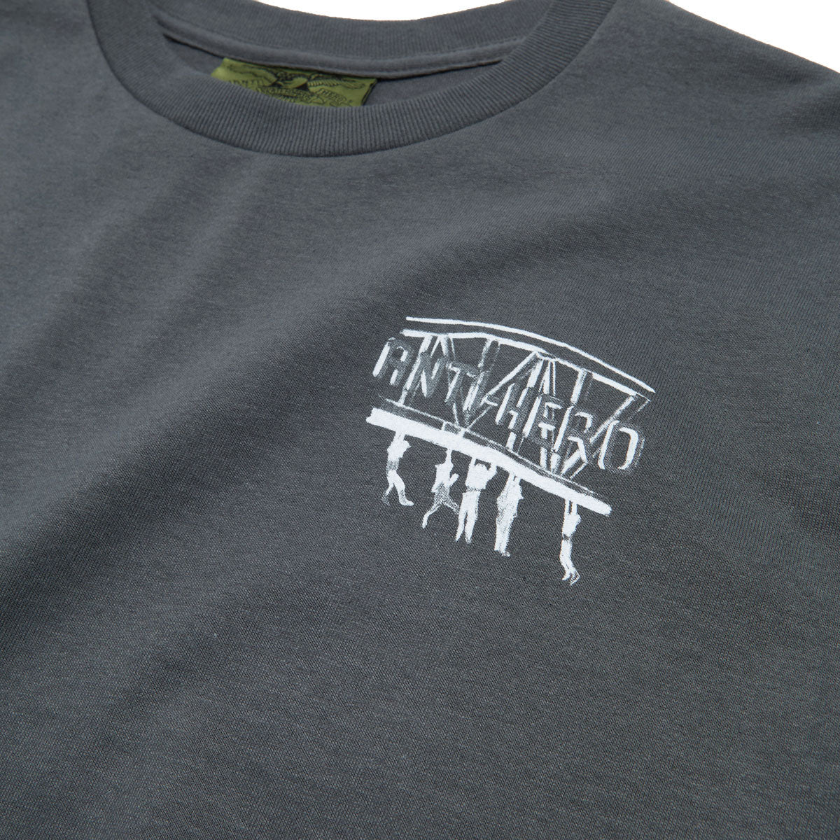 Anti-Hero Still Believe T-Shirt - Charcoal image 3