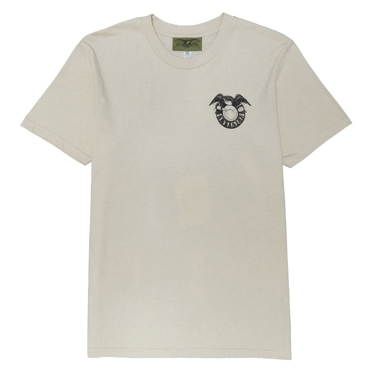 Anti-Hero Studio 18 T-Shirt - Heather Bone/Black image 2
