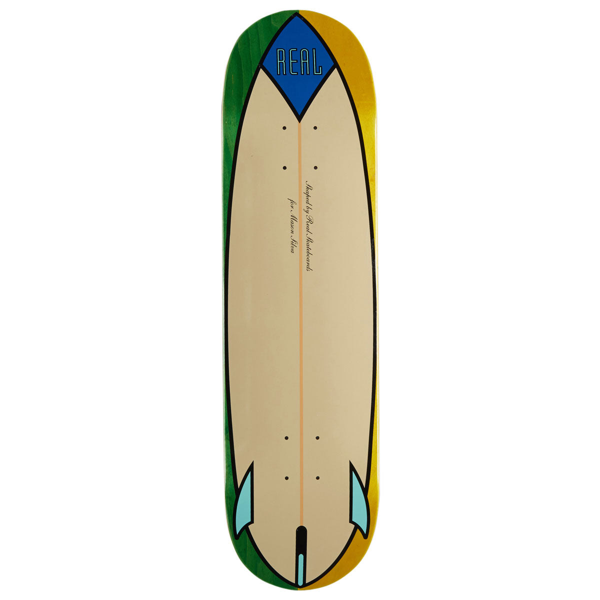 Real Mason Speed Egg Skateboard Deck - 8.28
