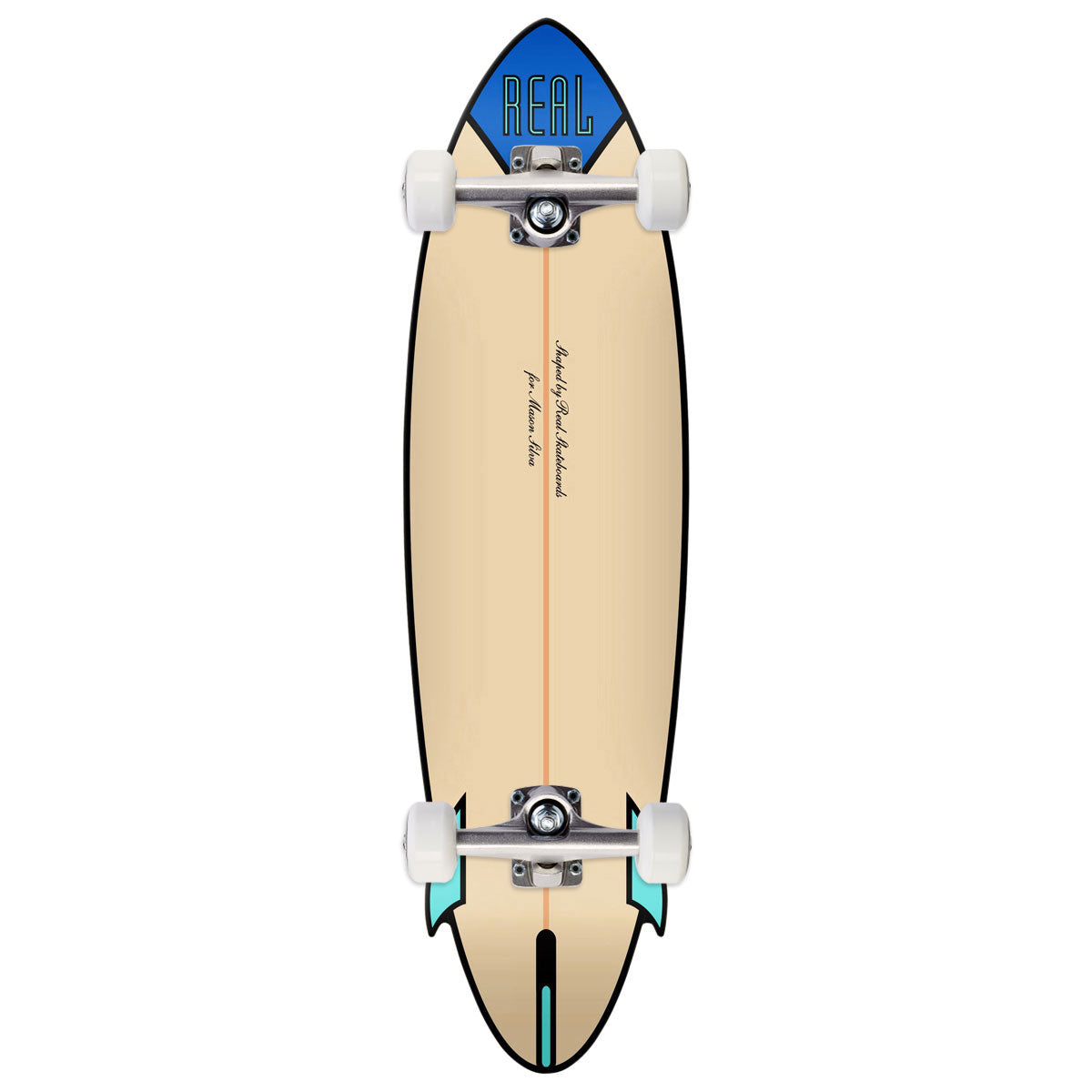 Real Mason Speed Egg Shaped Skateboard Complete - 9.25