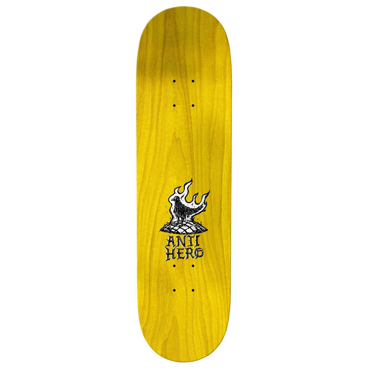 Anti-Hero Matthews Fireside Skateboard Deck - Black - 8.50