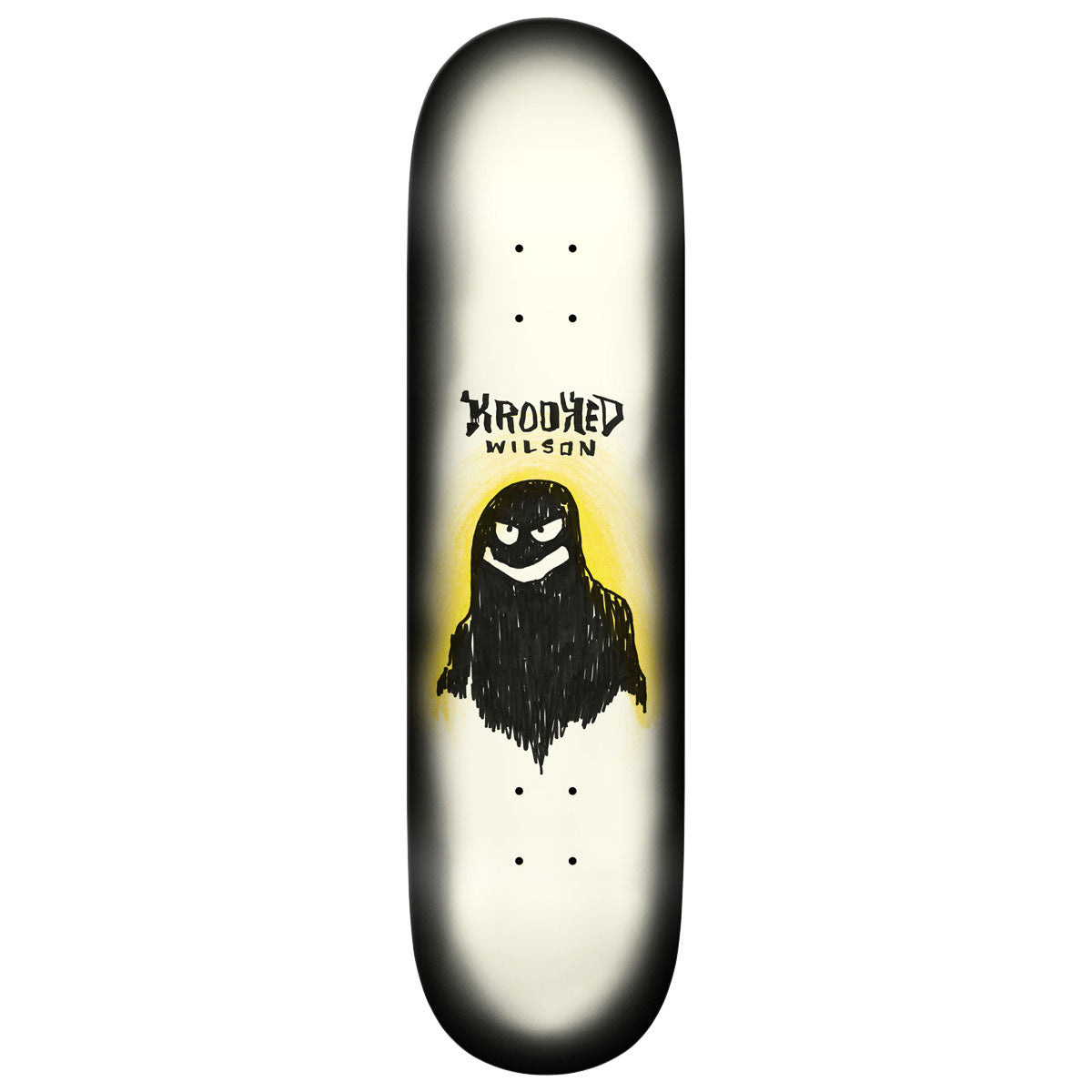 Krooked Wilson Concealed Skateboard Deck - 8.38