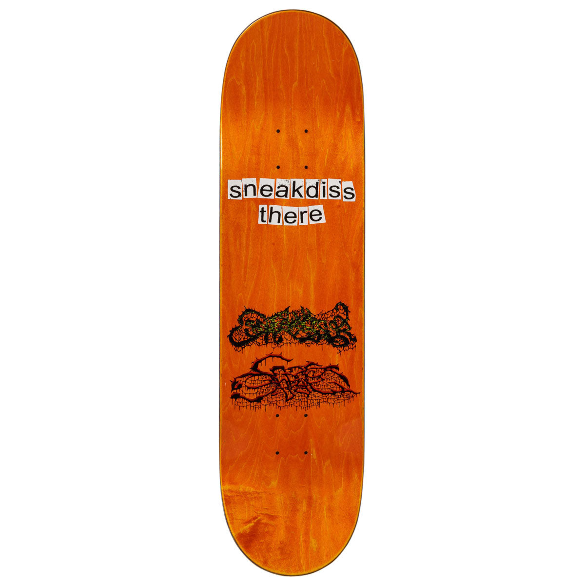 There Team Sneakdiss Battle Ship Skateboard Deck - White - 8.50