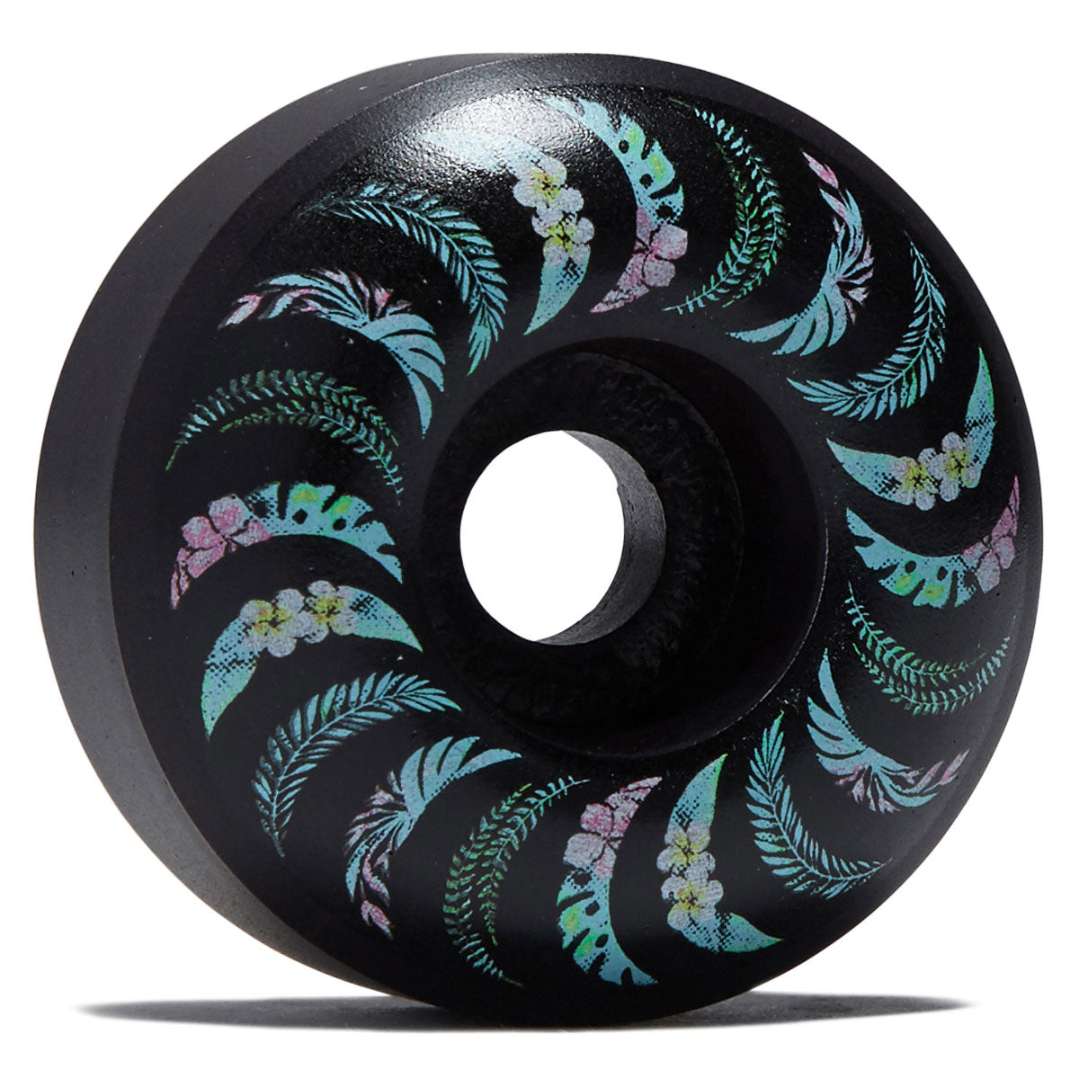 Spitfire Team Floral F4 99d Classic Skateboard Wheels - Black - 55mm image 1