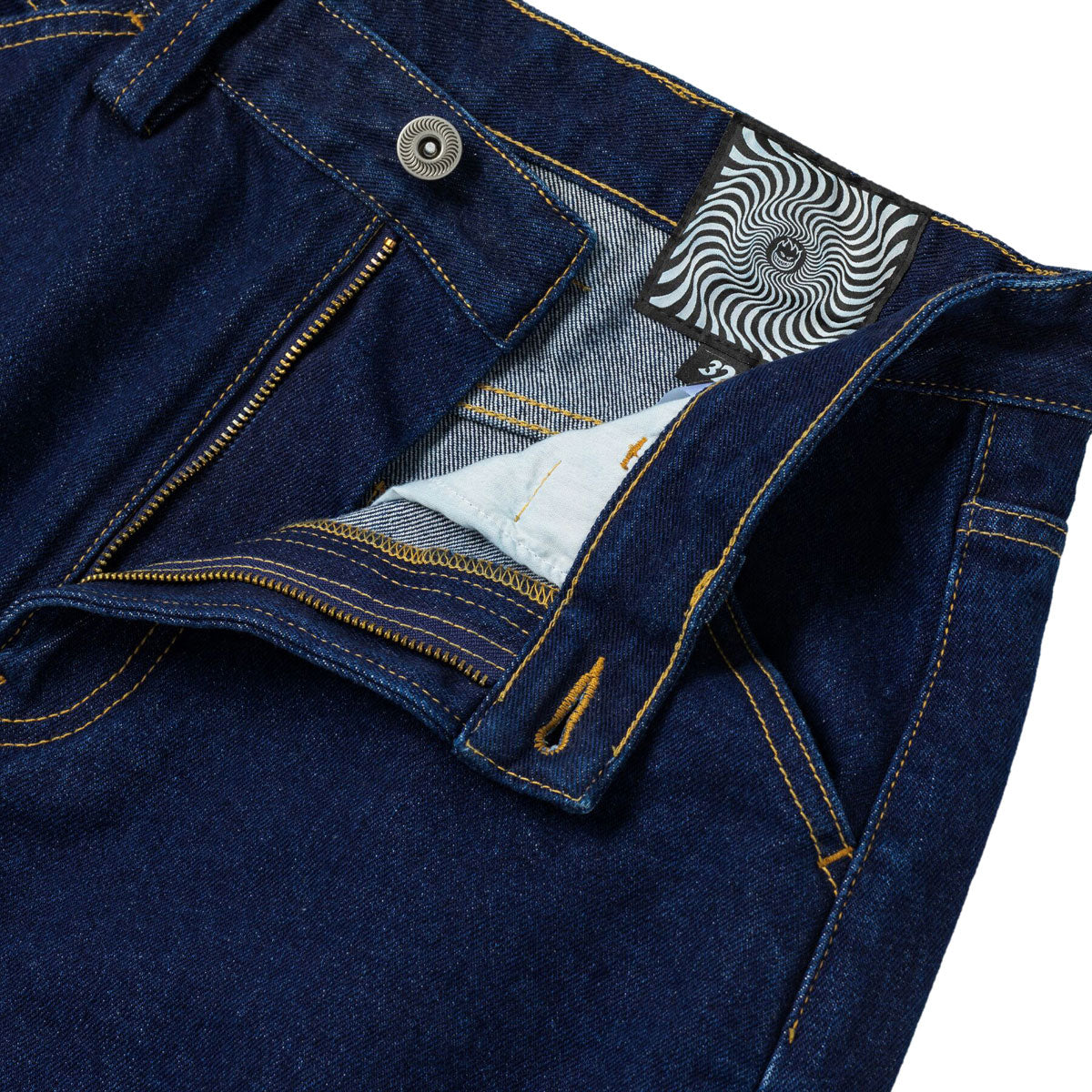 Spitfire Bighead Fill Denim Jeans - Dark Rinse image 5