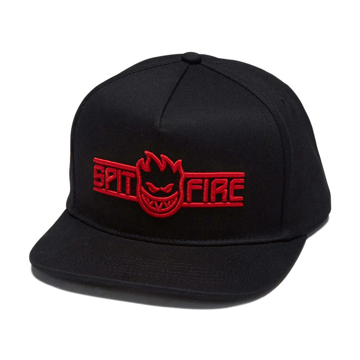 Spitfire LTB Arch Bighead Script Hat - Black/Red image 1