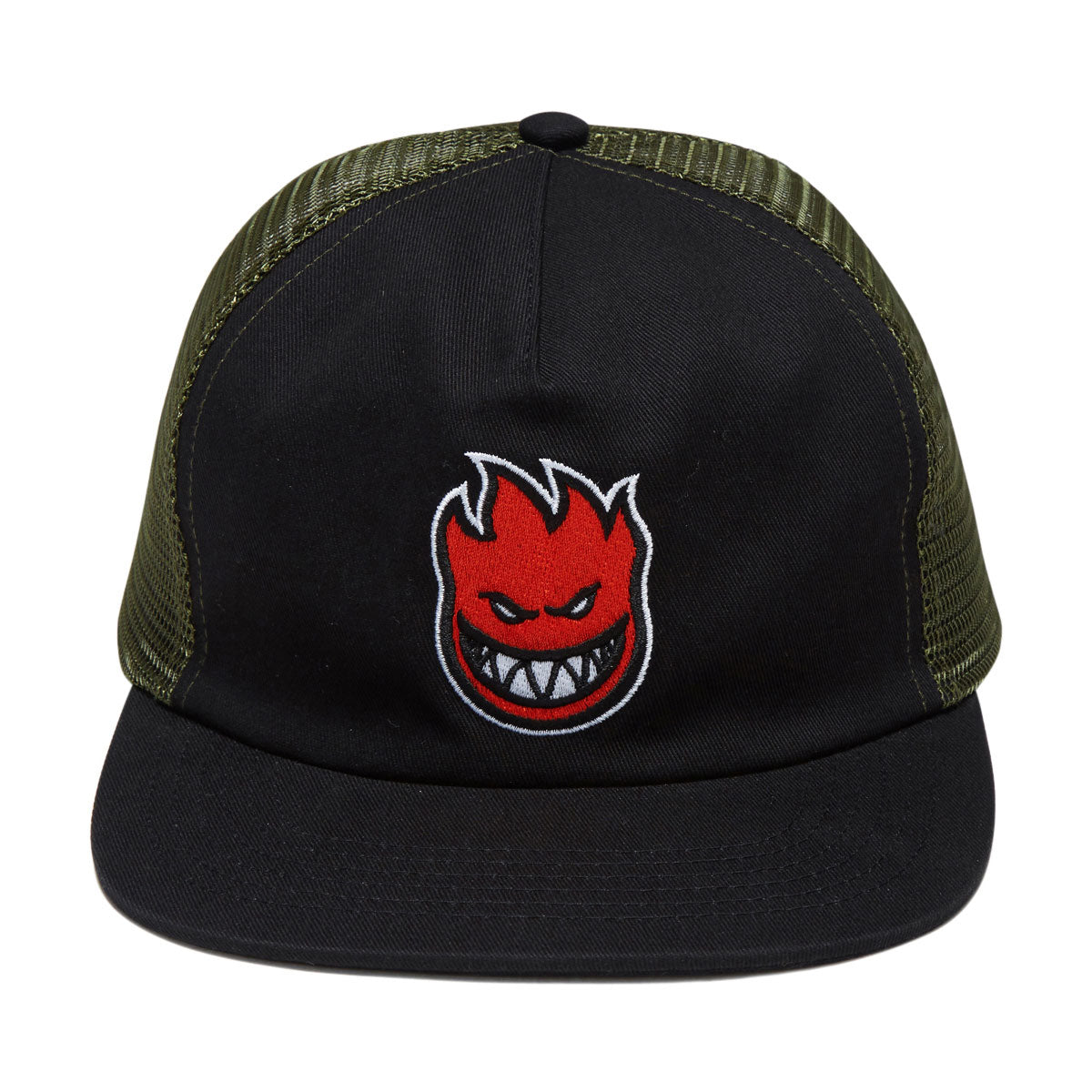 Spitfire Bighead Fill Hat - Black/Olive image 5