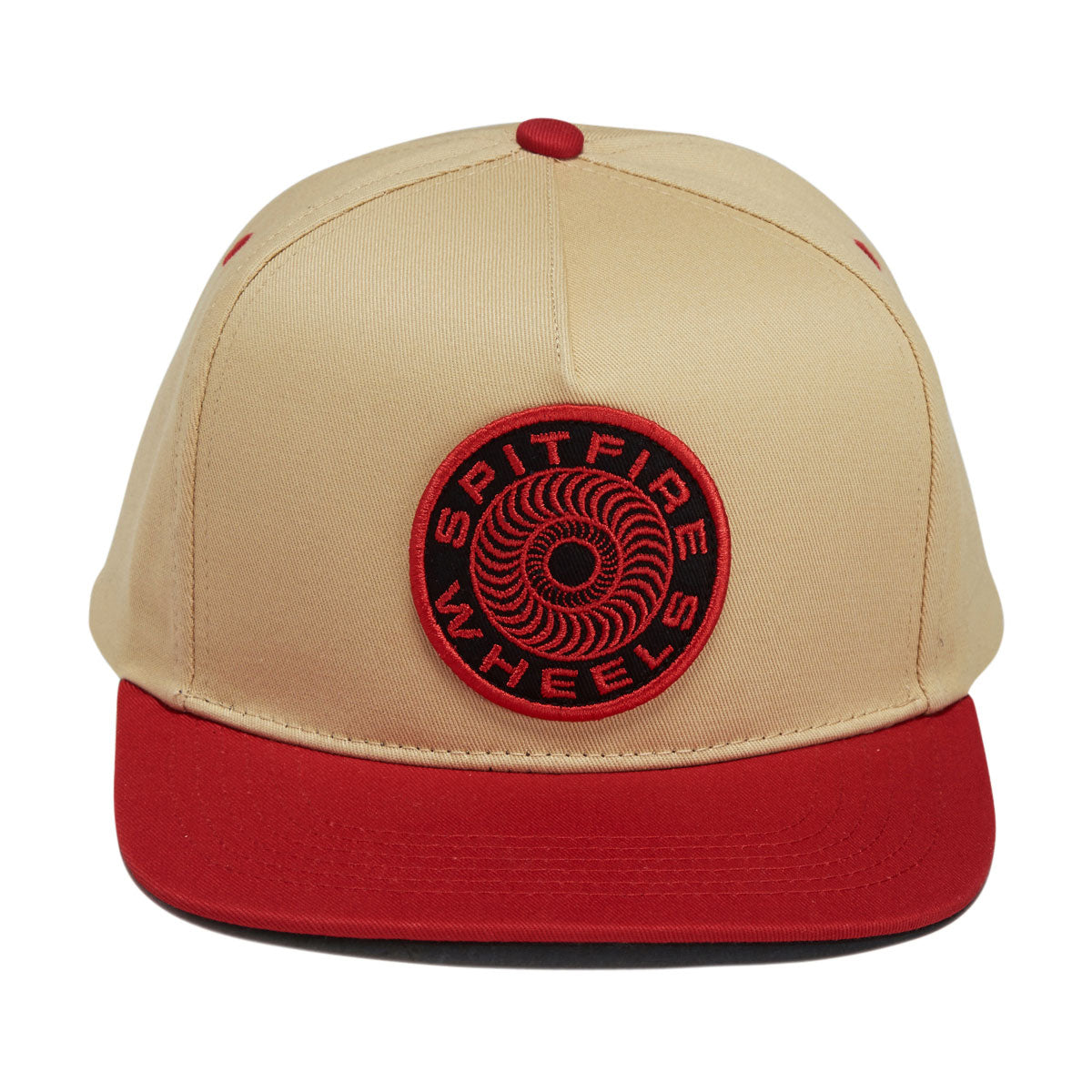 Spitfire Classic '87 Swirl Patch Hat - Tan/Red/Black image 5