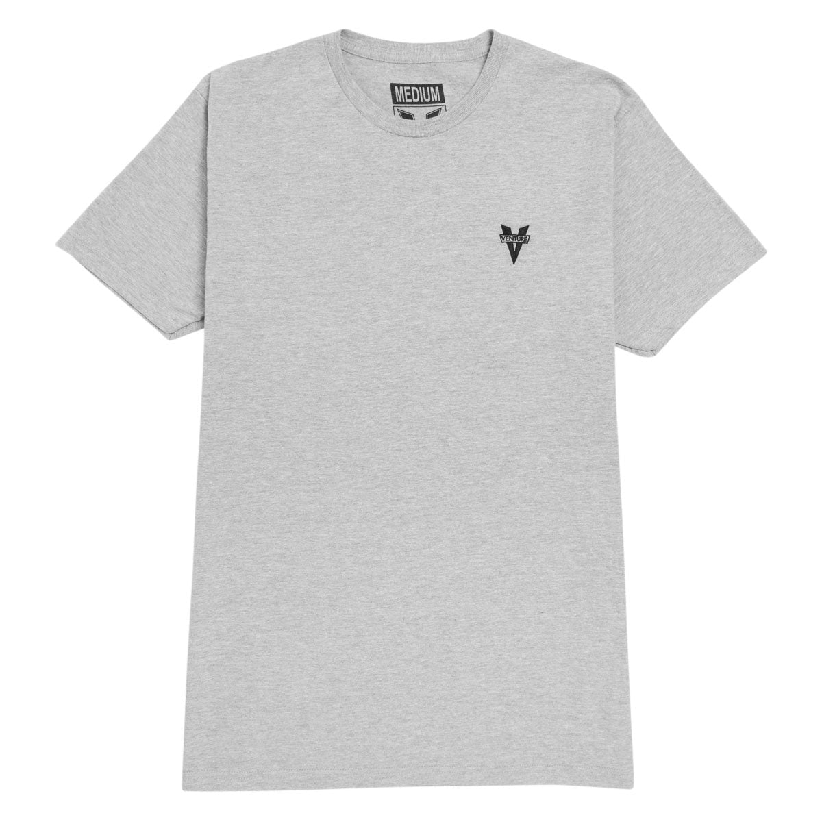 Venture Heritage Emb T-Shirt - Ash Grey Heather/Black Embroidery image 1