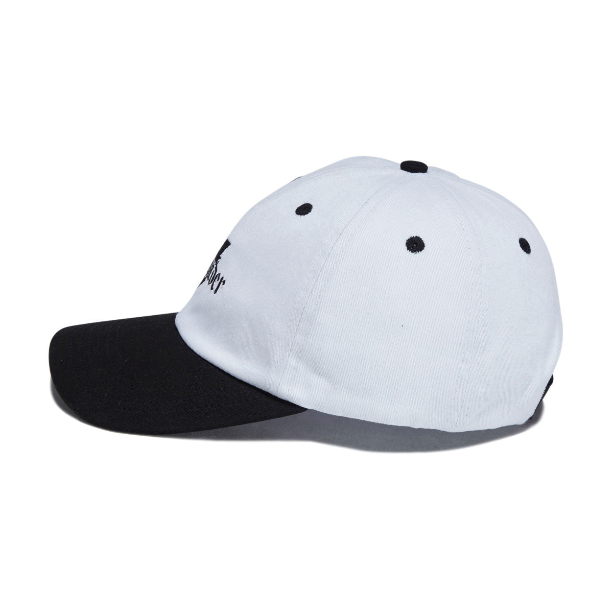 Thunder Bolt Script Hat - White/Black image 3