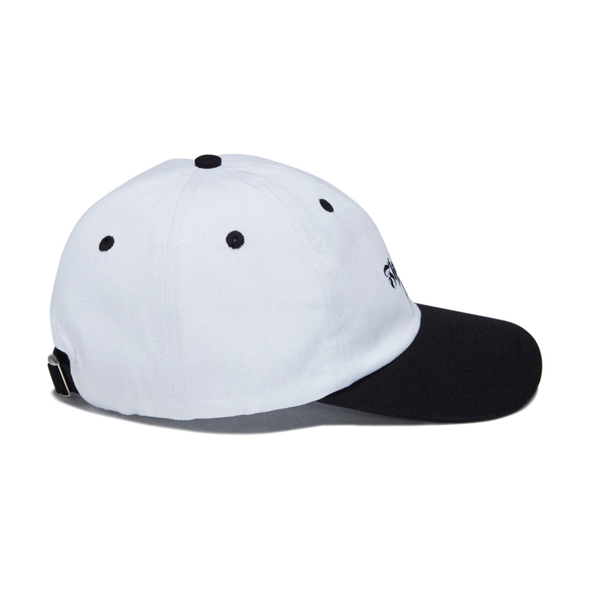 Thunder Bolt Script Hat - White/Black image 4