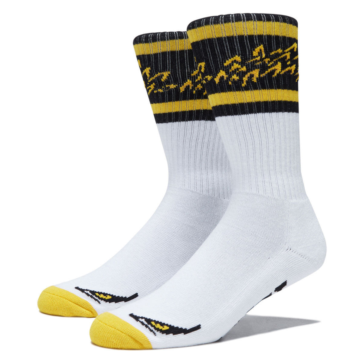 Anti-Hero Eagle Socks - White/Black/Yellow image 1