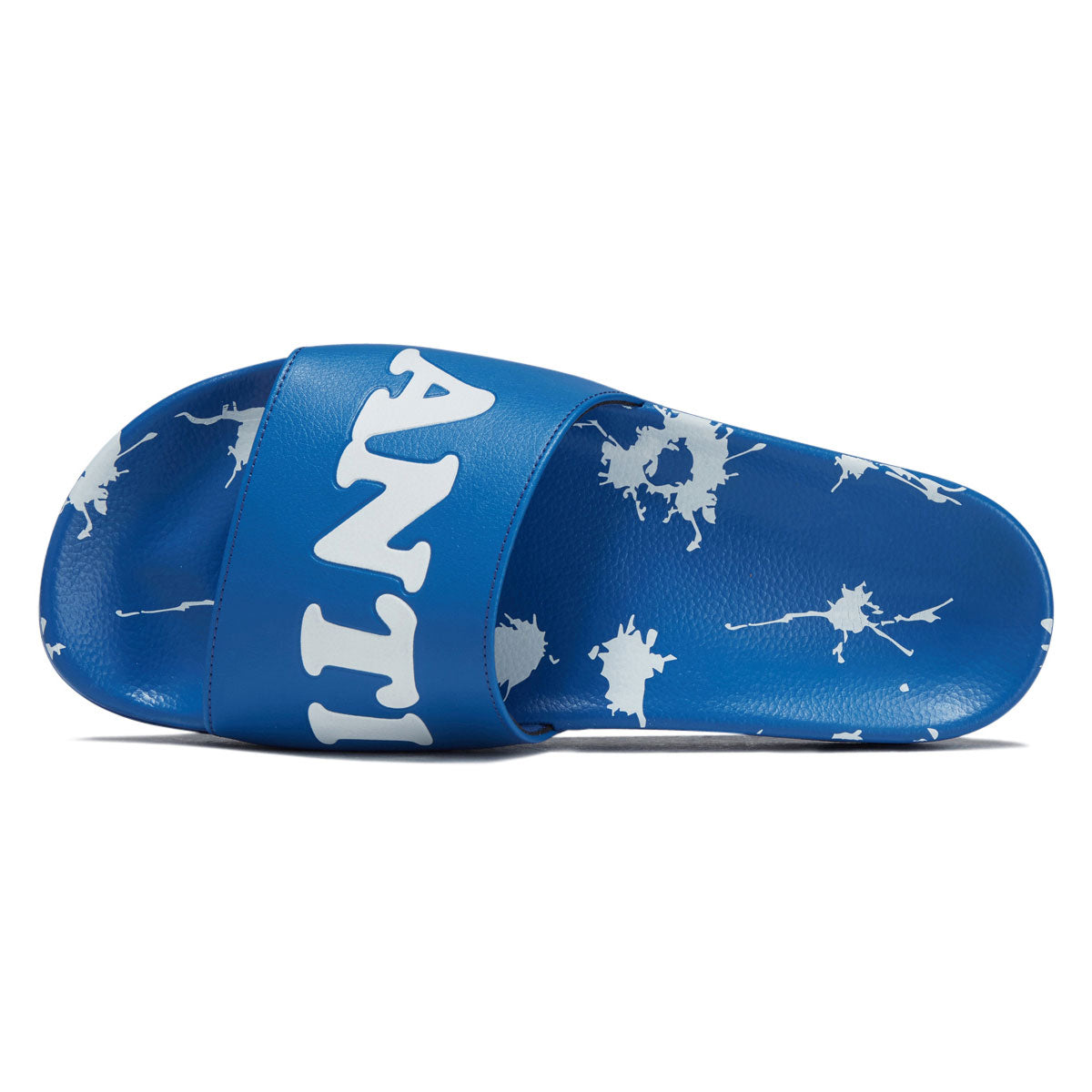 Anti-Hero Damn You Slide Sandals Shoes - Blue/White image 3