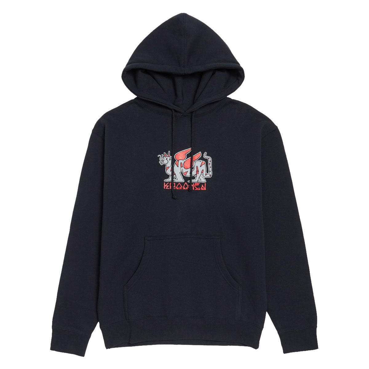 Krooked Tarragon Fill Hoodie - Navy/Multi Color Print image 1