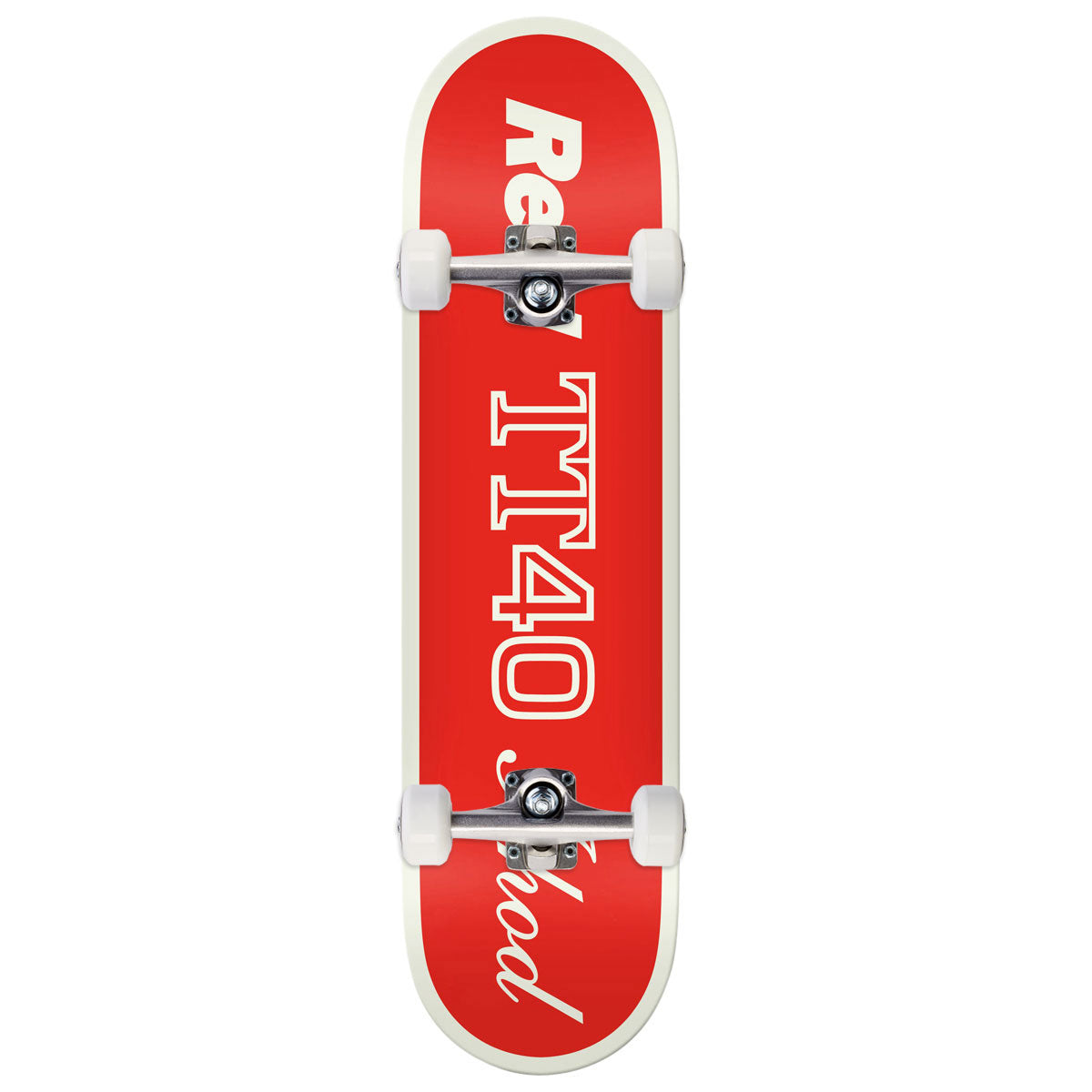 Real Ishod Shape Code Twin Tail Skateboard Complete - Red - 8.50