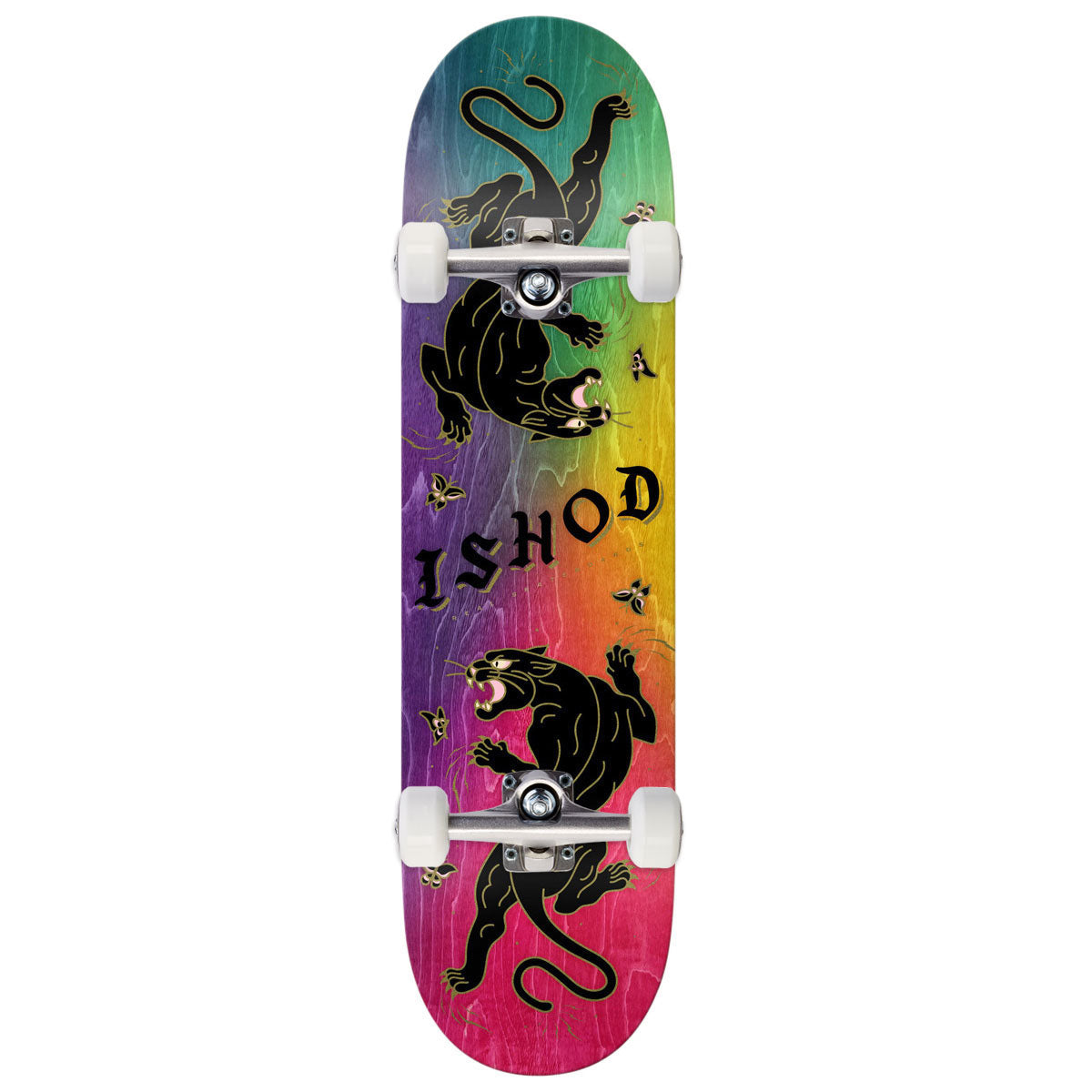 Real DBX Ishod Cat Scratch Twin Tail Skateboard Complete - 8.25