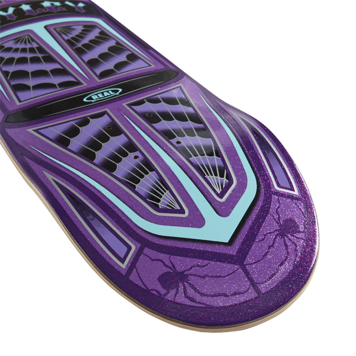 Real Hayley Threadline True Fit Skateboard Deck - Purple - 8.38