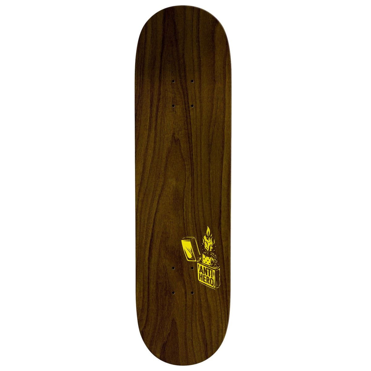 Anti-Hero Taylor Fueled Up Skateboard Deck - Yellow - 8.38