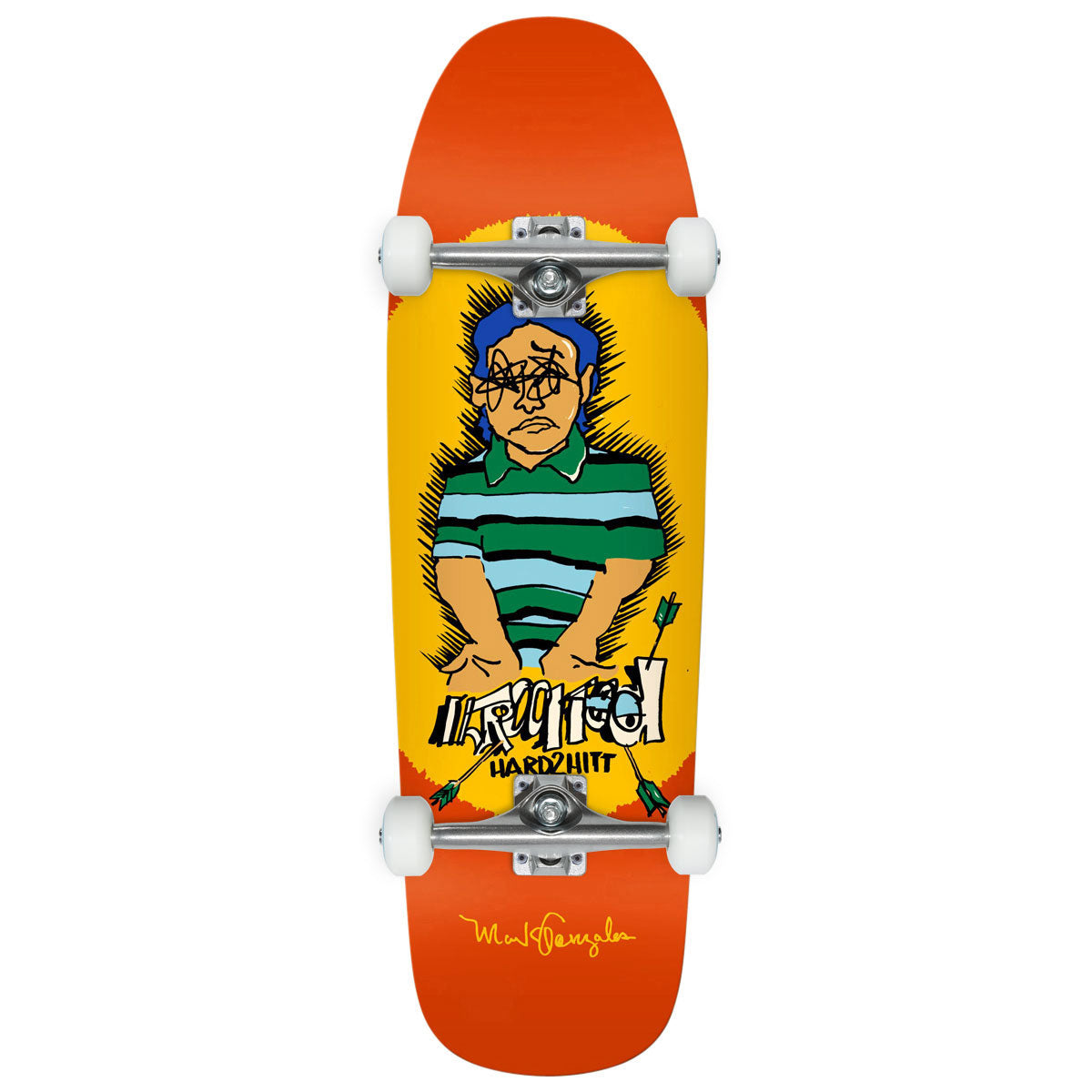 Krooked Gonz Hard2IHTT Skateboard Complete - 9.81