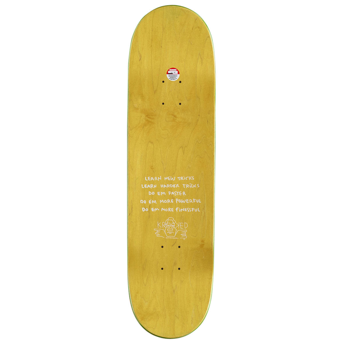 Krooked Cernicky Mad Turtle True Fit Skateboard Complete - 8.50