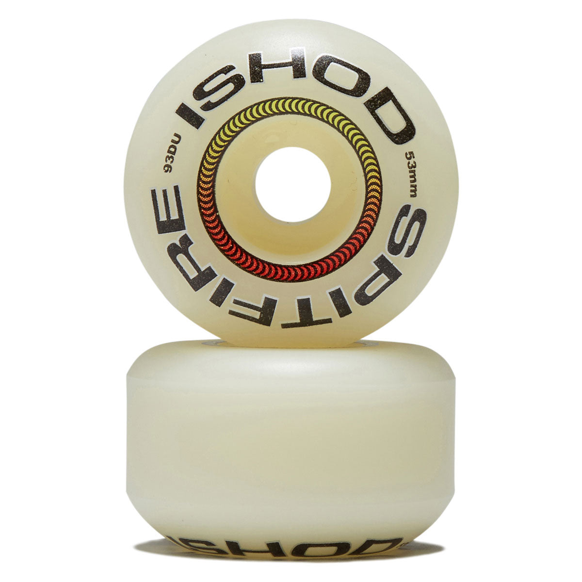 Spitfire F4 93 Ishod Lock-In Classic Skateboard Wheels - Natural - 53mm image 2