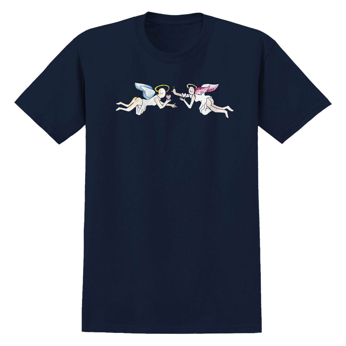 Krooked Angels T-Shirt - Navy image 1