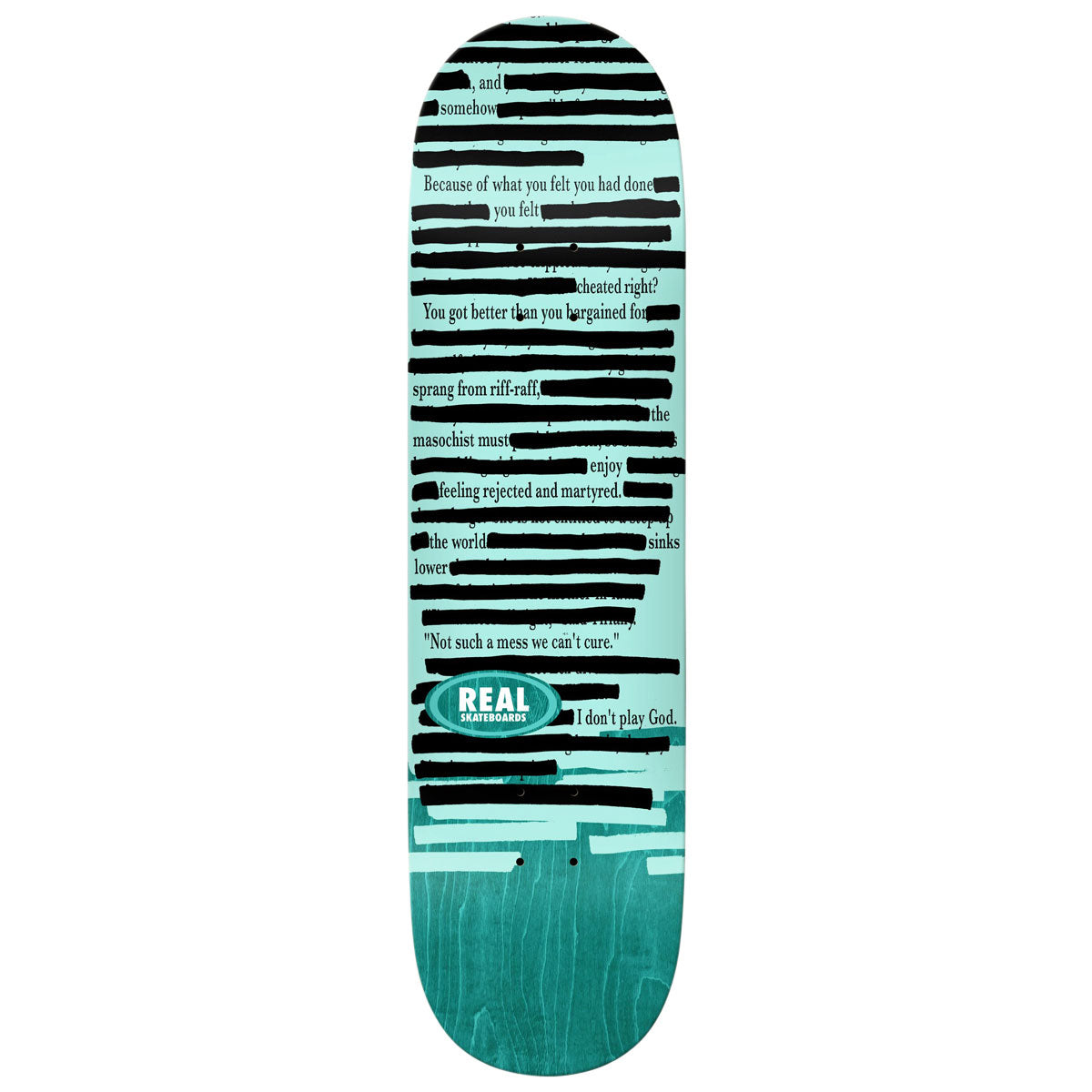 Real Team Non-Fiction Skateboard Deck - 8.12
