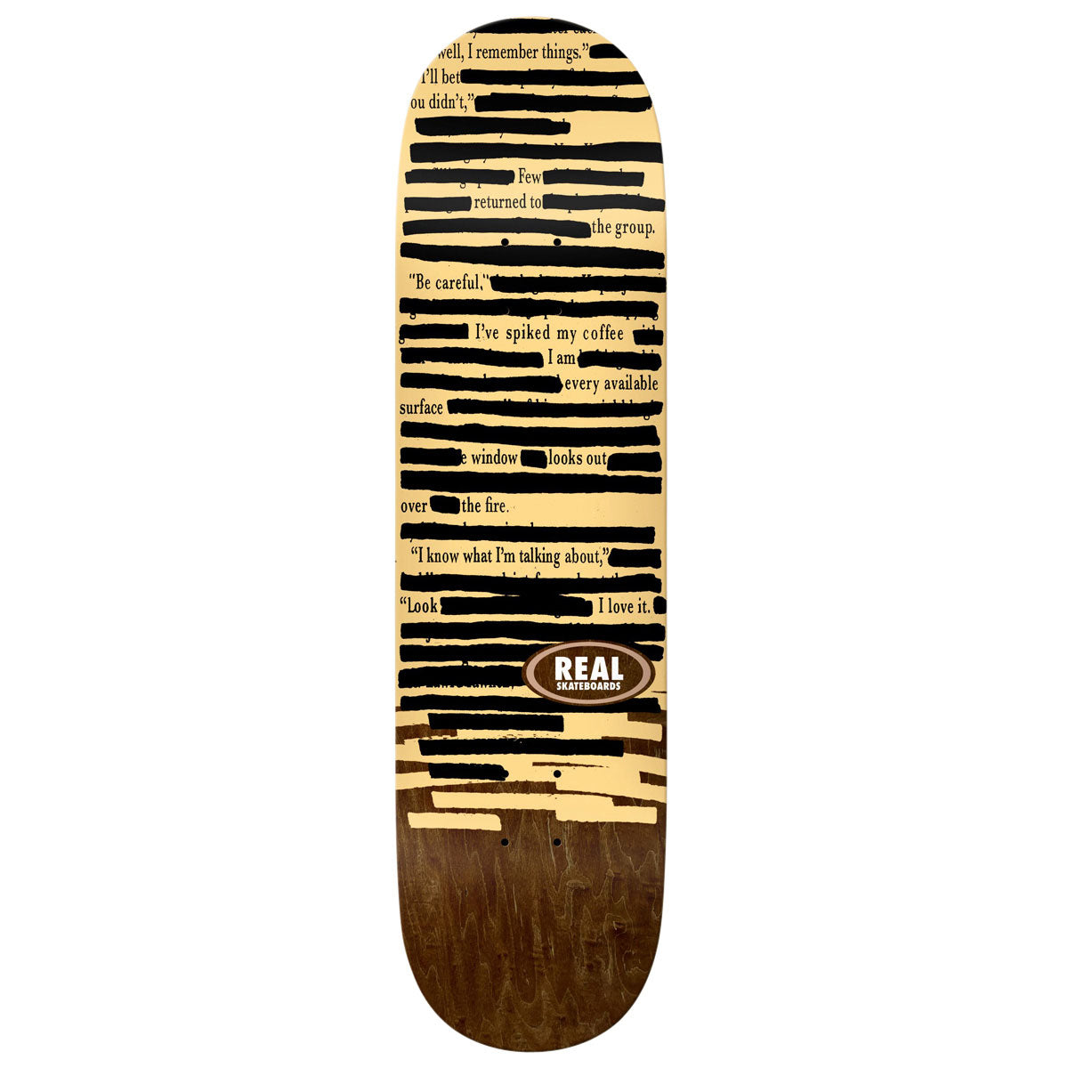 Real Team Non-Fiction Skateboard Deck - 8.38