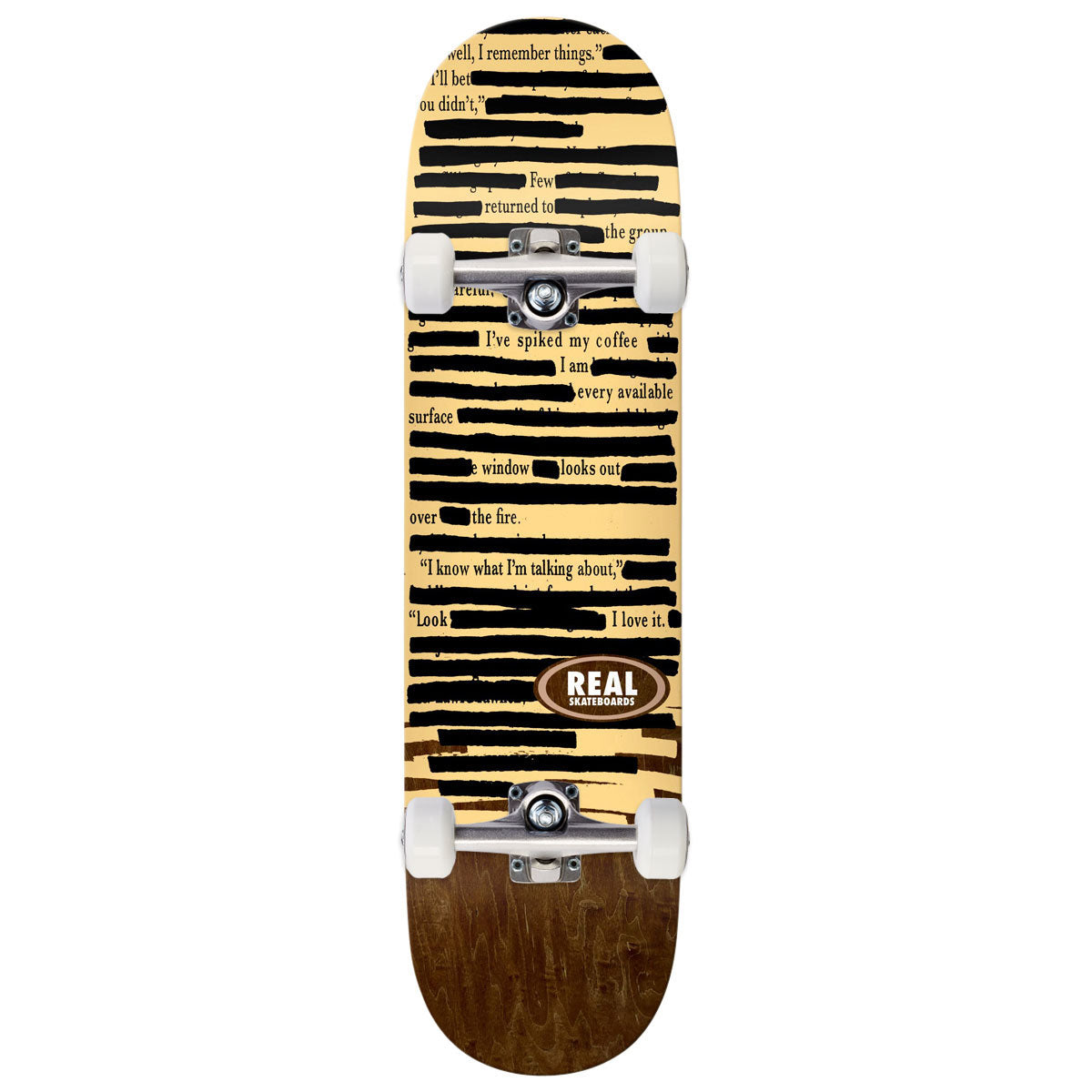Real Team Non-Fiction Skateboard Complete - 8.38
