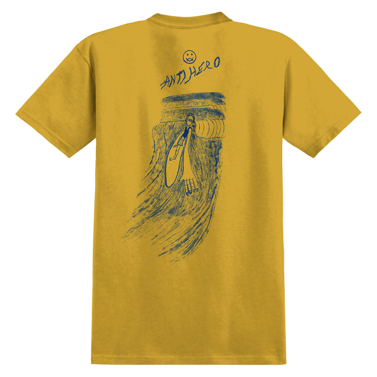 Anti-Hero Expressions Sun T-Shirt - Heather Mustard image 1