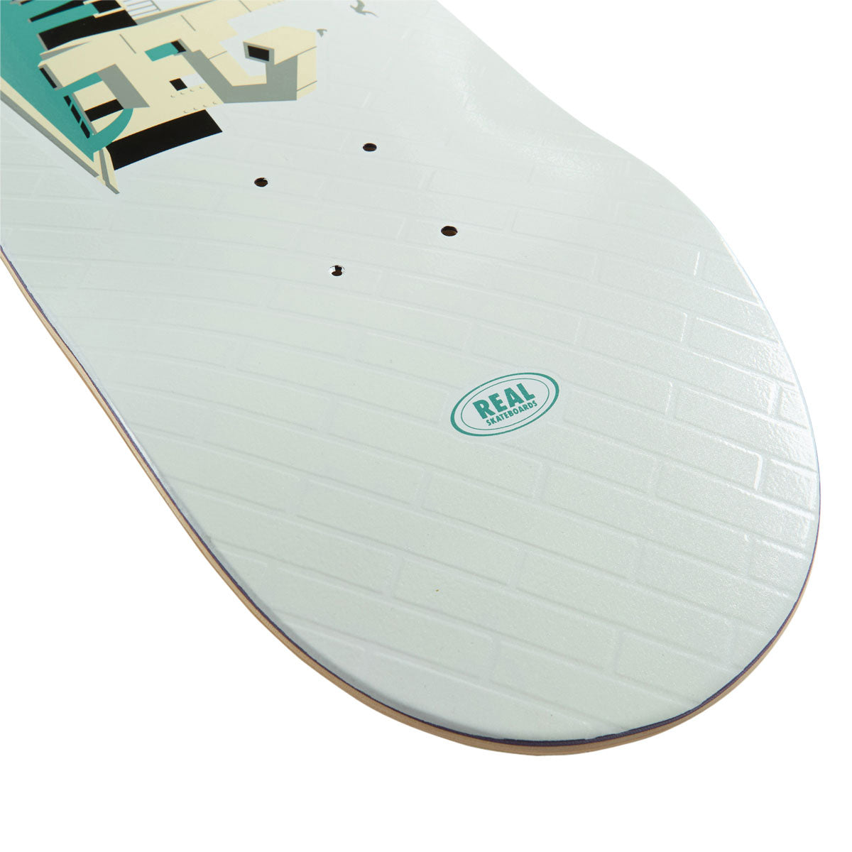 Real EMB Team Skateboard Complete - White - 8.25