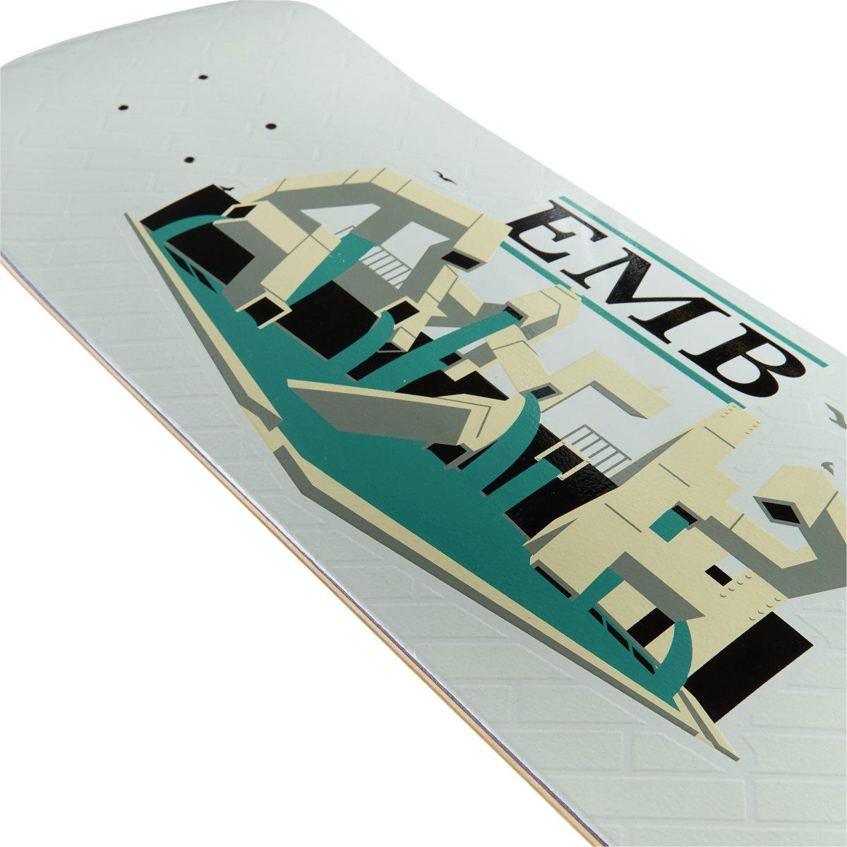 Real EMB Team Skateboard Complete - White - 8.25