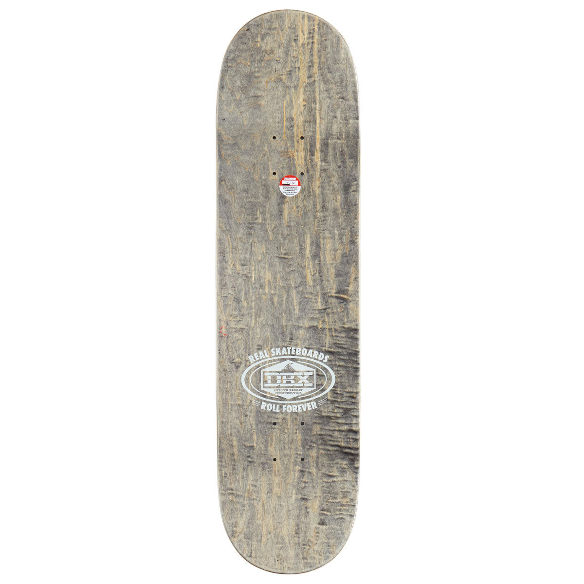 Real DBX Oval Team Skateboard Complete - Yellow - 8.38