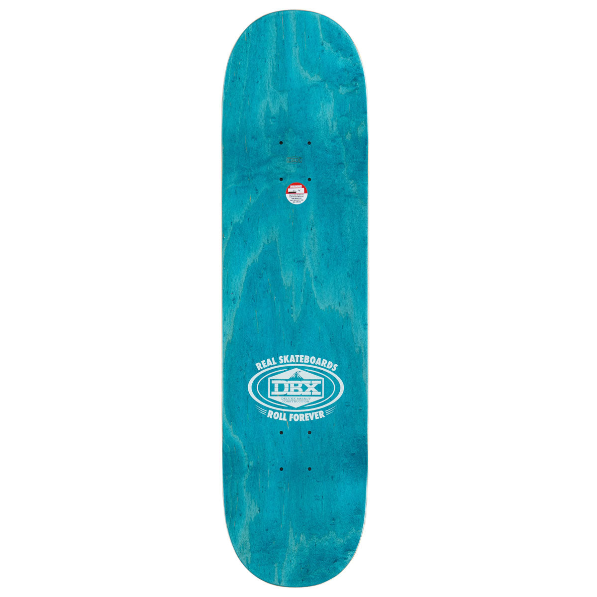 Real DBX Oval Team Skateboard Complete - Green - 8.50