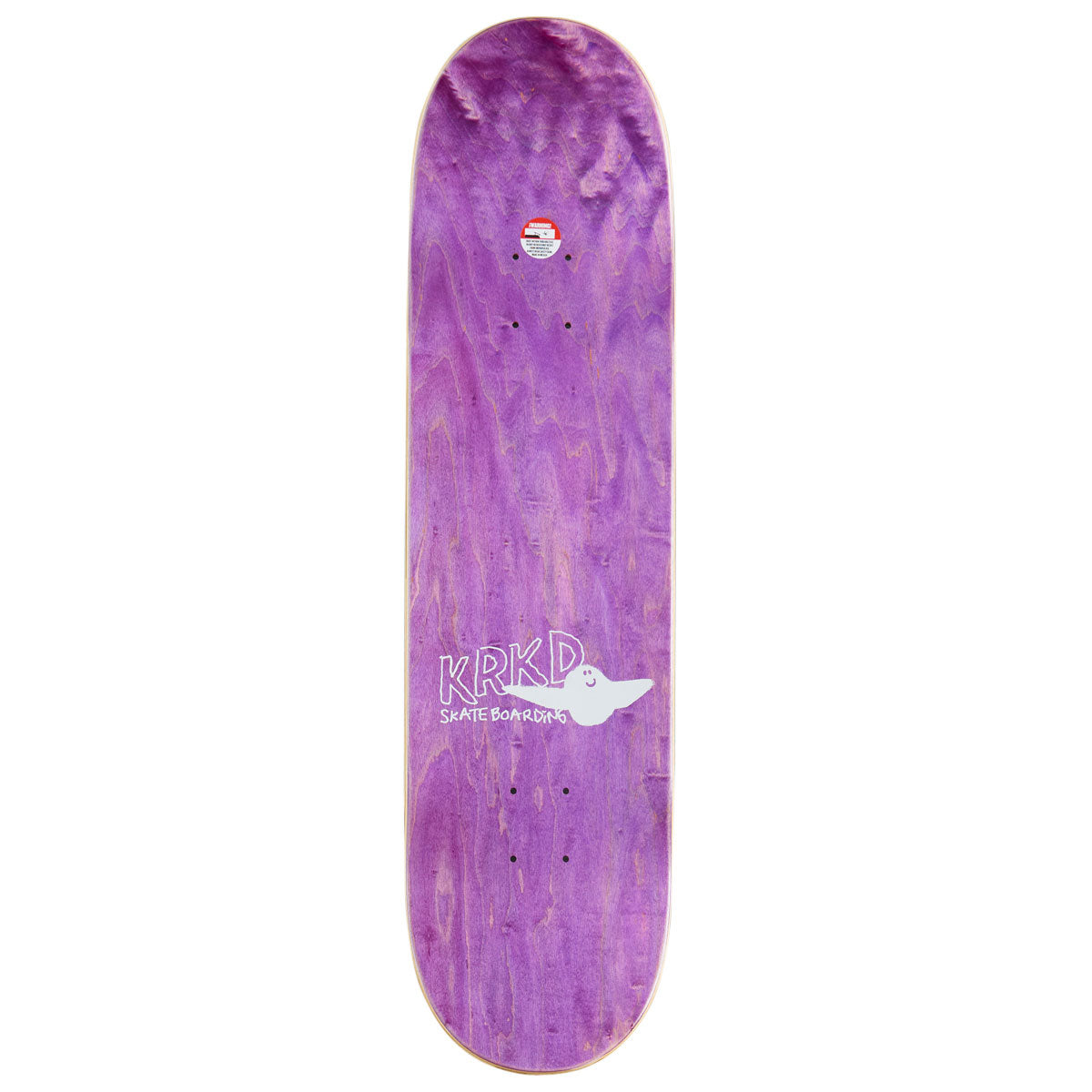 Krooked Kamo Wheel Wells Skateboard Complete - Black - 8.25
