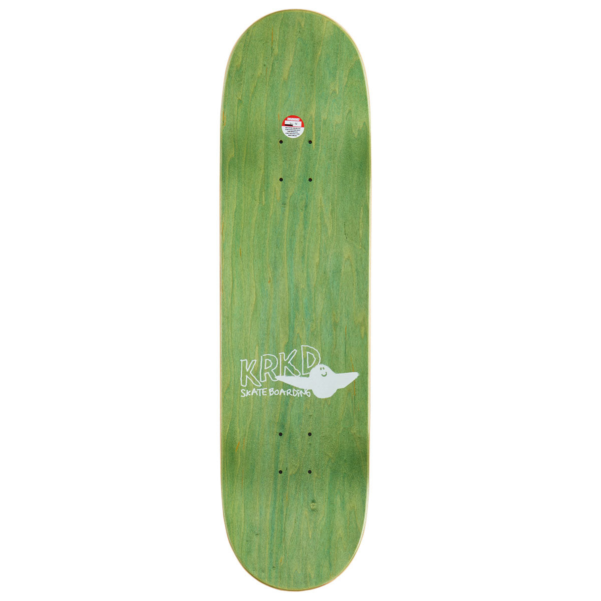Krooked Kamo Wheel Wells Skateboard Complete - White - 8.50