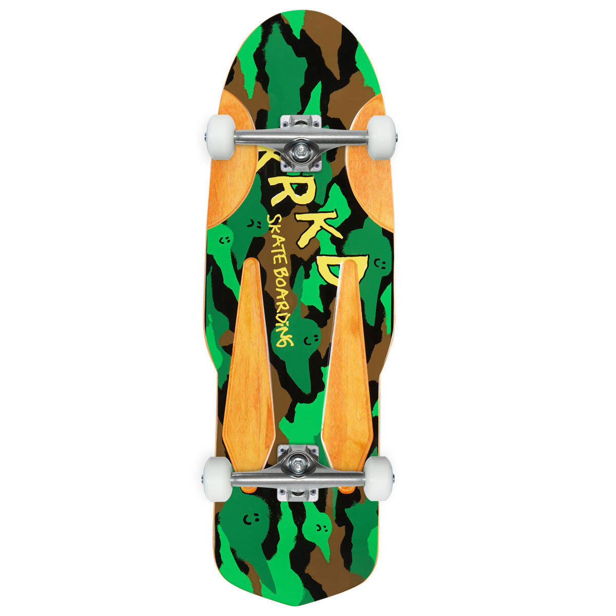 Krooked Kamo Diamond Quade Skateboard Complete - 10.75